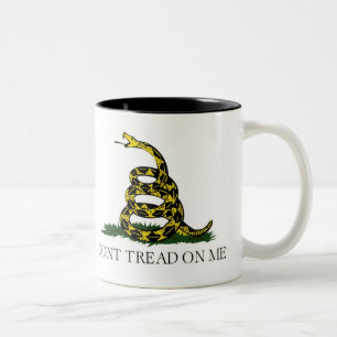 Life, Liberty and the pursuit of Happiness Two-Tone Coffee Mug