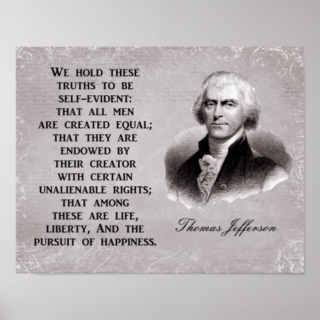 Life Liberty Pursuit of Happiness - Art Print (Front)