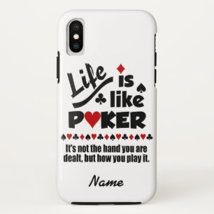 Life Like Poker custom name phone cases