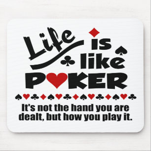 Life Like Poker mousepad