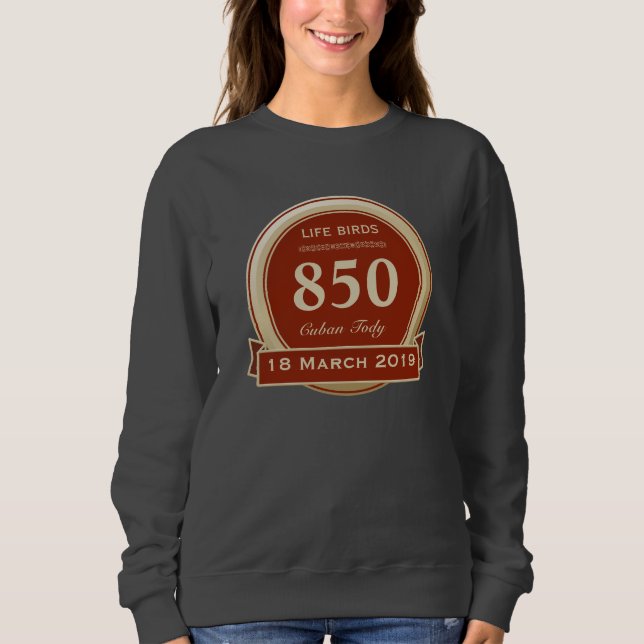 Life List T-Shirt Sweatshirt (Front)