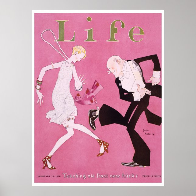 Life Magazine Cover Flapper 1926 Poster (Front)