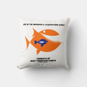 Life Mergers & Acquisitions World Turducken Fish Cushion