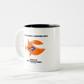 Life Mergers & Acquisitions World Turducken Fish Two-Tone Coffee Mug