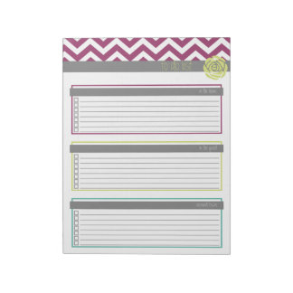 Life. More Organised. To Do List Notepad