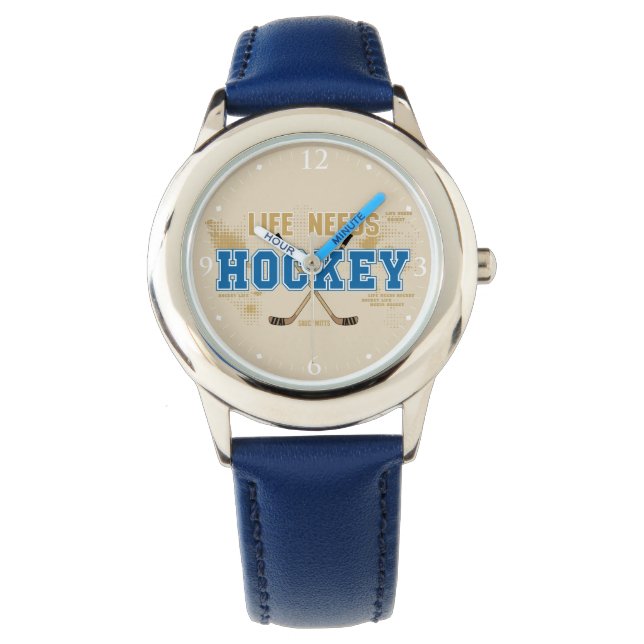 Life Needs Hockey Youth Watch (Front)