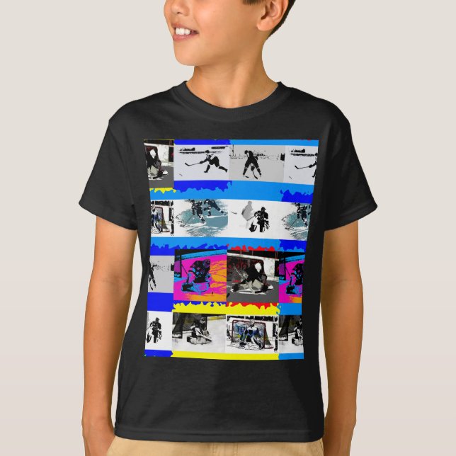 Life of a Hockey Player - Ice Hockey T-Shirt (Front)