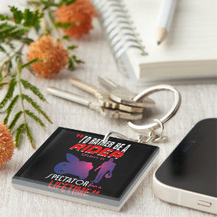 Life of a Motorcycle Rider: Ride, Don’t Watch Key Ring