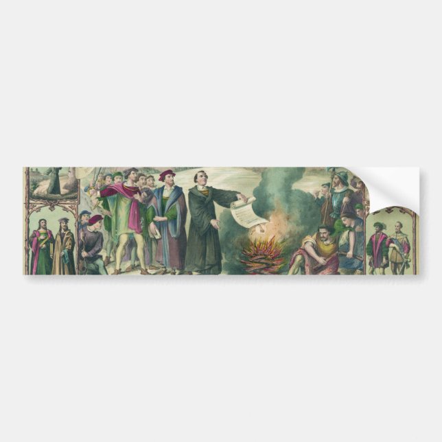 Life of Martin Luther & Heroes of the Reformation Bumper Sticker (Front)