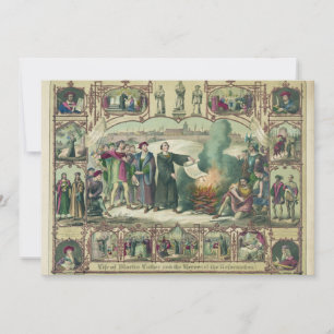 Life of Martin Luther & Heroes of the Reformation Card