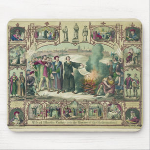 Life of Martin Luther & Heroes of the Reformation Mouse Mat