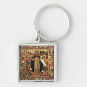 Life of St. Sergius of Radonesh, 1640s Key Ring