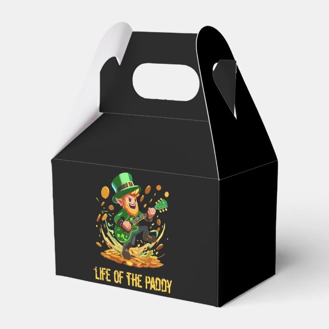 Life of the paddy, St Patrick's day Favour Box (Front Side)