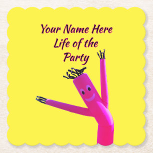 Life of the Party Paper Coaster