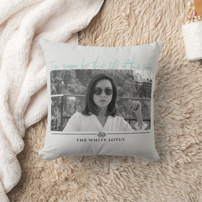 Life of the Party - The White Lotus Cushion (Blanket)