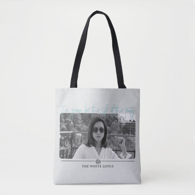 Life of the Party - The White Lotus Tote Bag (Front)