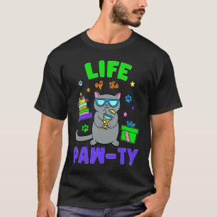 Life of the Paw Ty Cat T-Shirt