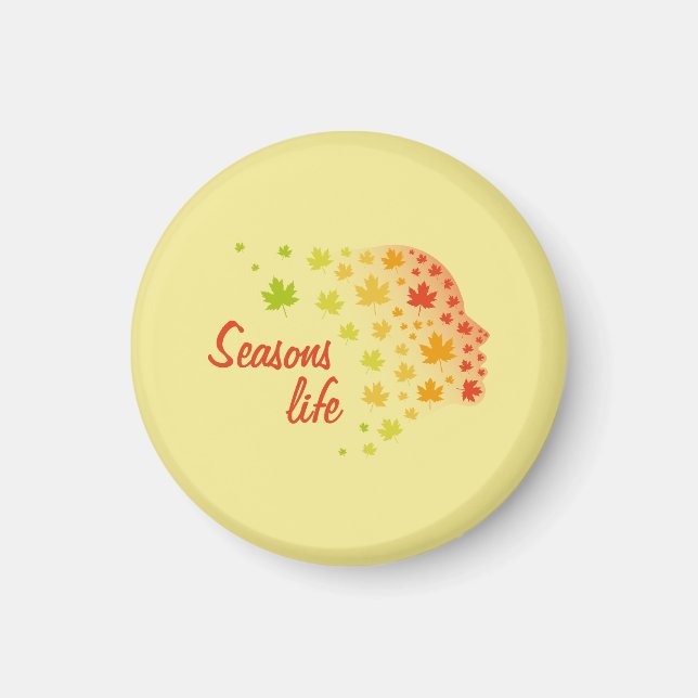 Life of the seasons magnet (Front)