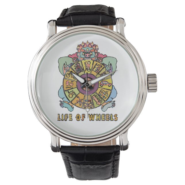 Life of wheels watch (Front)