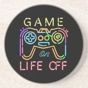 Life off Neon Strips Coaster