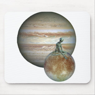 life on Europa Jupiter's moon Mouse Mat