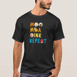 Life On The Farm Animal Saying Cow Goat Farmer T-Shirt
