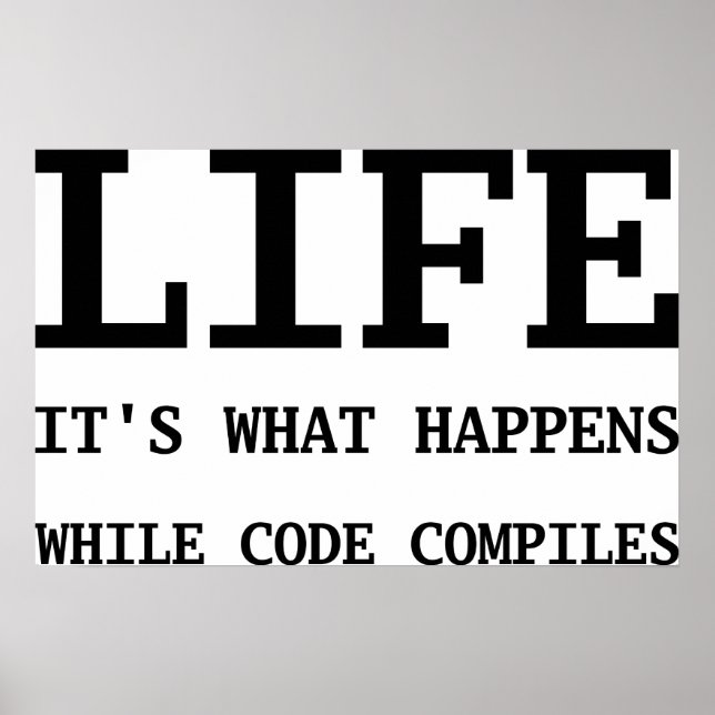 Life Poster (Front)