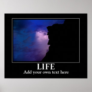 Life Poster Inspiration / motivation add your text