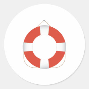 Life Preserver Classic Round Sticker
