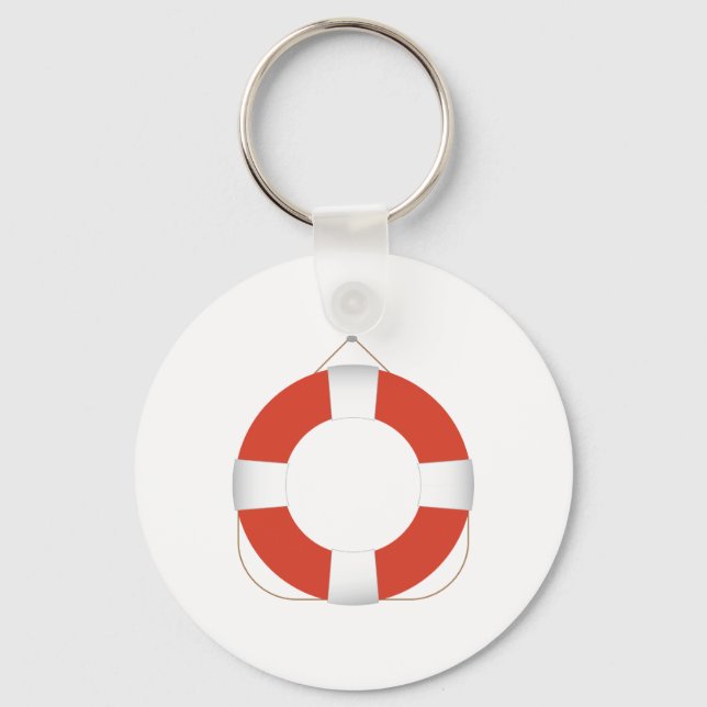 Life Preserver Key Ring (Front)