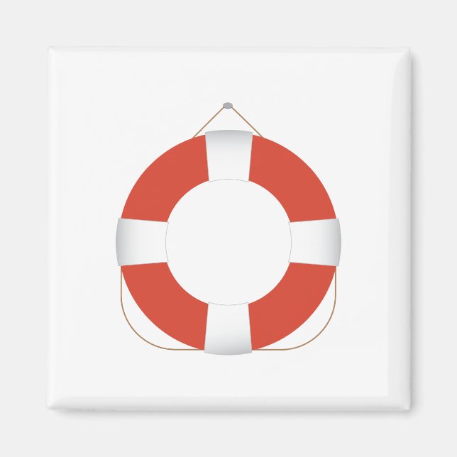 Life Preserver Magnet (Front)