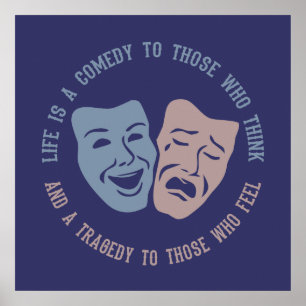 LIFE quote custom poster