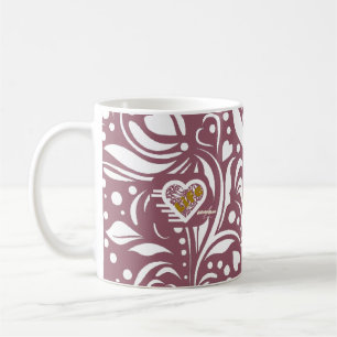 Life Quote Grape Mug by Adiela Akoo