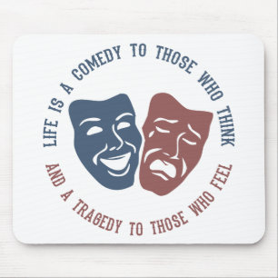 LIFE quote mousepad