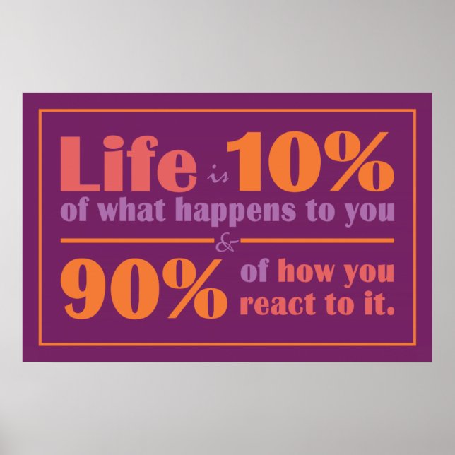 LIFE QUOTE poster (Front)