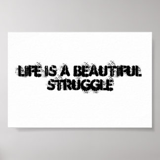 Life quote poster