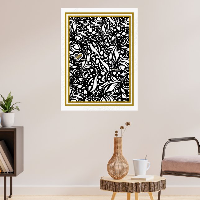 Life Quote Poster - Adiela Akoo (Living Room 3)