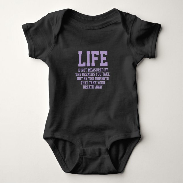 Life Quote shirts & jackets (Front)