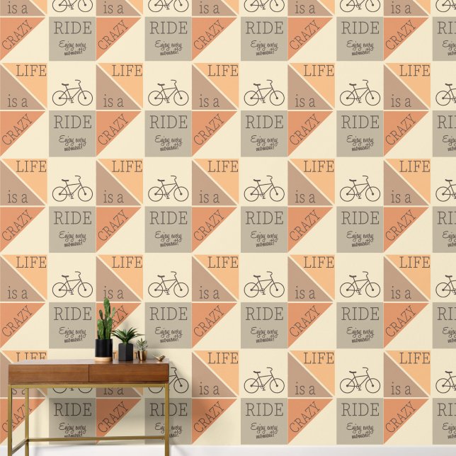 Life Quote Wallpaper (Hallway)