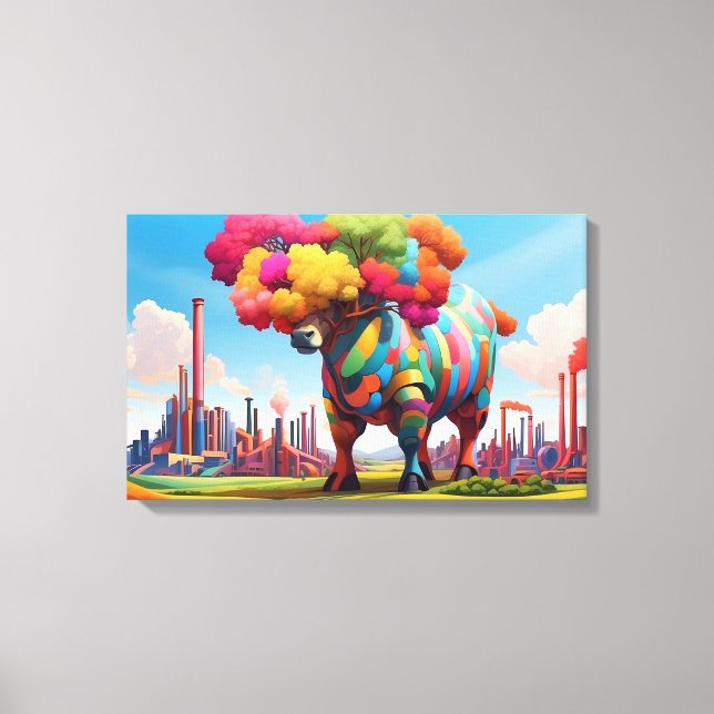 Life & Revolution Canvas Print (Front)