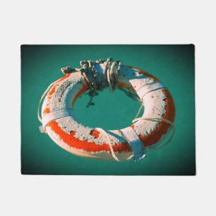 Life Ring Art Photograph Doormat