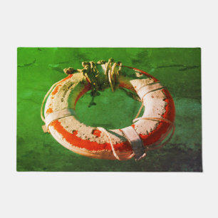Life Ring Art Photograph Doormat