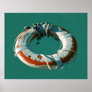 Life Ring Art Photograph Poster