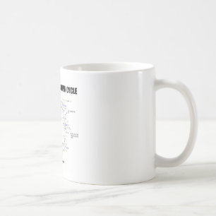 Life Runs On Its Own Cycle (Krebs Cycle - TCAC) Coffee Mug