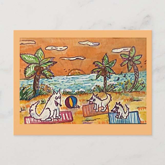 Life’s a Beach,  Postcard (Front)