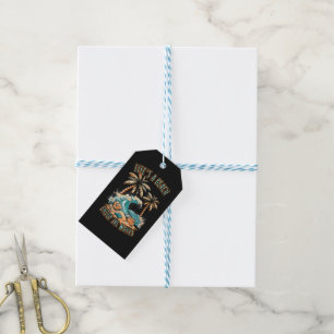 Life´s a Beach Summer Vacation Tropical Beach Gift Tags