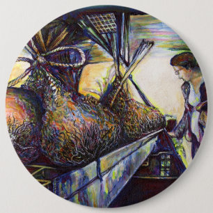 Life’s Hurling Destiny 6 Cm Round Badge