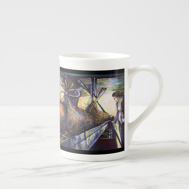 Life’s Hurling Destiny Bone China Mug (Right)