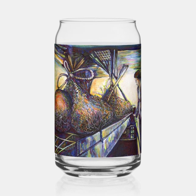 Life’s Hurling Destiny Can Glass (Front)