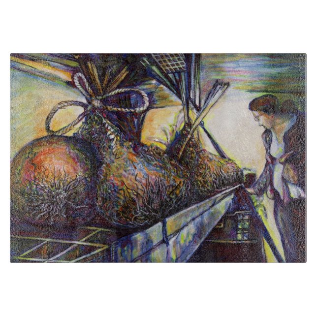 Life’s Hurling Destiny Cutting Board (Front)